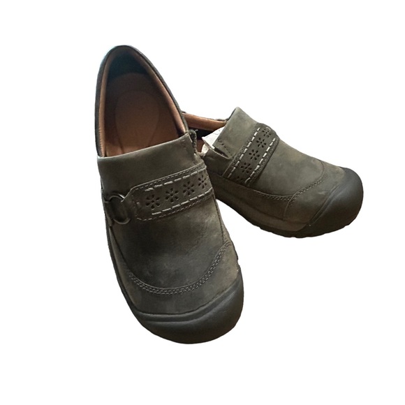 Keen Women’s Slip On Clogs Size 6 Round Toe Castor Grey Raven Gray - Picture 8 of 13